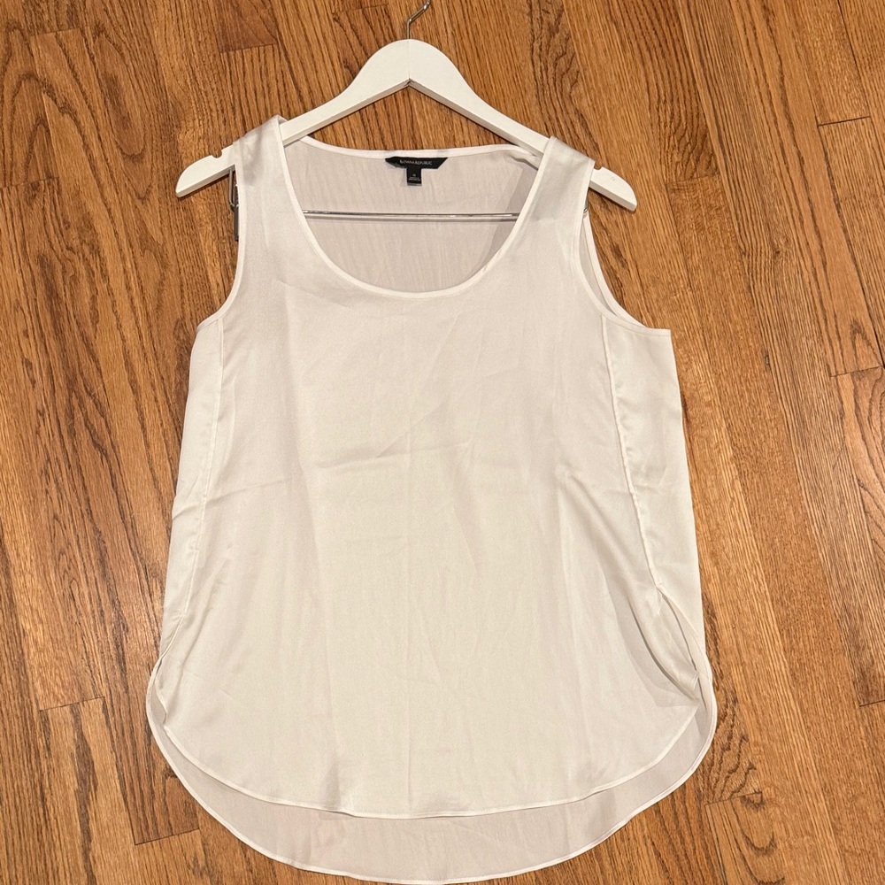 Banana Republic Cream Tank Top